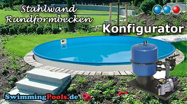 Pool Komplettset rund selbst zusammen stellen