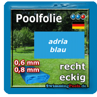 Poolfolie rechteckig