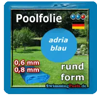 Ersatzfolie Pool rund