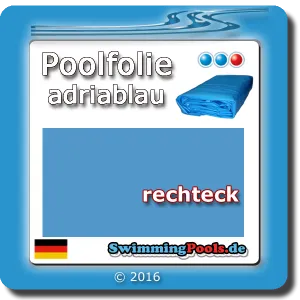 Ersatfolie für Rechteckbecken