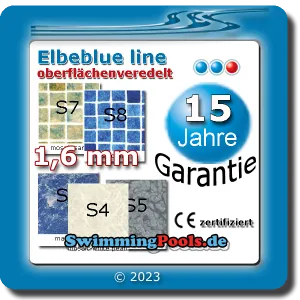Elbe Blueline Poolfolie 1,6 mm bedruckt