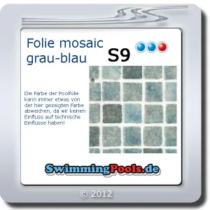 Poolfolie Sonderfarben 2 rund 0,8 mm