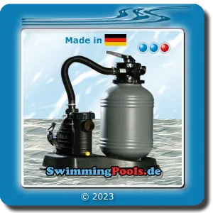 Filteranlage mit Aqua 4 Poolpumpe 