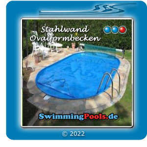 Stahlwandpool Sandfarbe oval 1000 x 400 x 150 cm