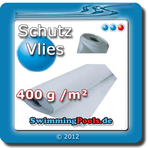 Unterlegvlies 400 g in weiss zum Set