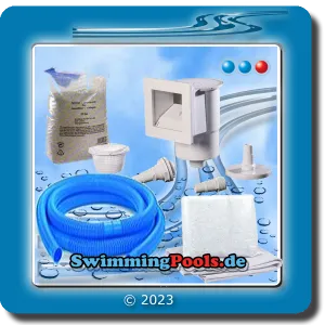 Stahlwandpool rund Set 550 x 120 cm