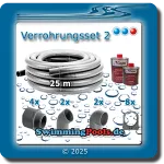 Pool Verrohrung Set 2