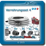 Pool Verrohrung Set 4