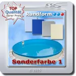 Stahlwand Rundpool Farbe 1