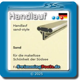 Handlauf für Ovalbecken 800 x 41...