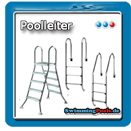 Poolleiter zum Pool Komplettset