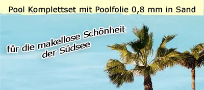 Pool rund Komplettset zum konfigurieren